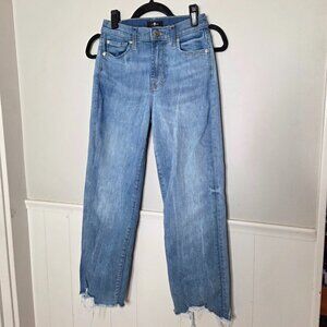 7 FOR ALL MANKIND Cropped Alexa Denim Jeans